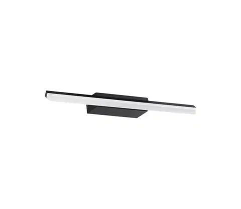 Kúpeľňové zrkadlá Ideal Lux - LED Osvetlenie zrkadla RIFLESSO LED/10W/230V 42 cm CRI 90 IP54 čierna 302225