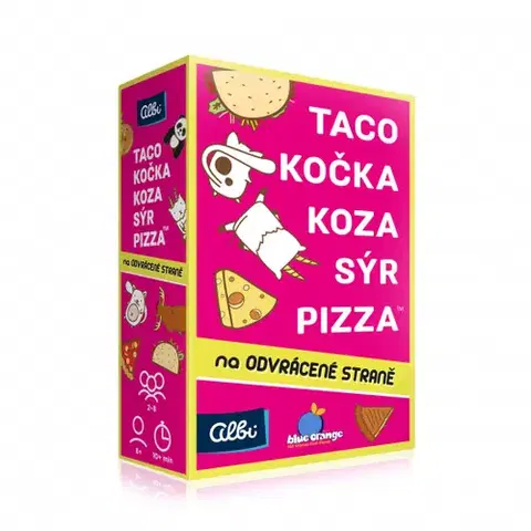 Párty hry Albi Albi hra Taco, mačka na odvrátenej strane