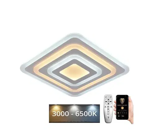 Svietidlá  LED Stmievateľné stropné svietidlo LED/80W/230V 3000-6500K + DO J1304/W