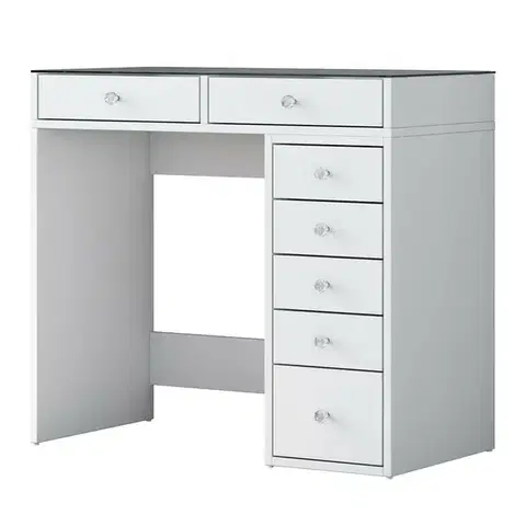 Konferenčné stolíky Kozmetický stolík Aurora White