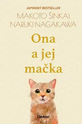 Romantická beletria Ona a jej mačka - Makoto Šinkai