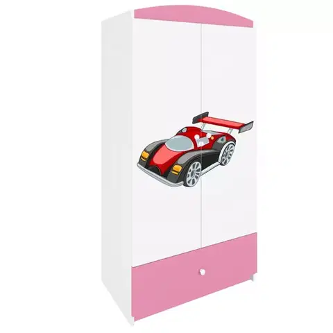 Skrine do izieb Skriňa Babydreams Ružová – Auto