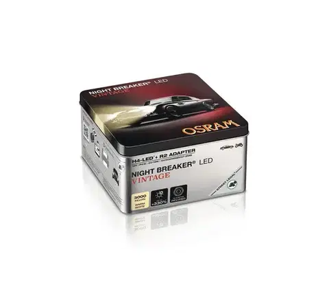 Žiarovky Sada 2x LED autožiaroviek NIGHT BREAKER VINTAGE H4 P43T/20W/12V 3000K - Osram 64193DWNBVNT-2MB