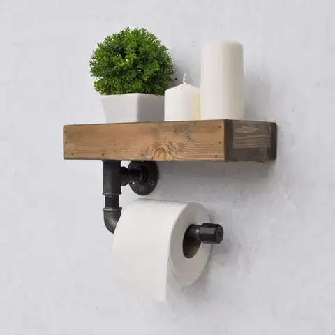 Doplnky do kúpeľne Pipe Shelf Boruraf117