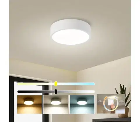 Svietidlá BRILAGI - LED stropné svietidlo POOL LED/18W/230V 3000/4000/6000K pr. 20 cm biele BRI540