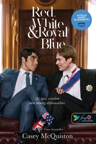 Romantická beletria Red, White & Royal Blue - Vörös, fehér és királykék - Casey Mcquiston,Júlia Moldova