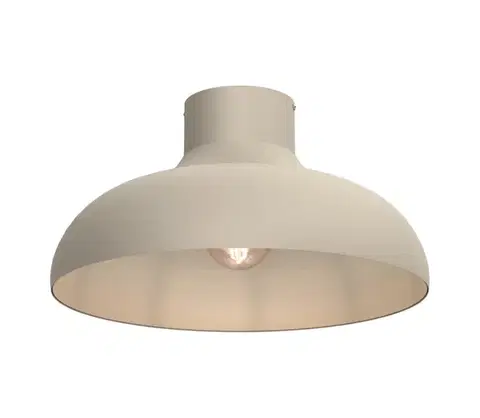 Svietidlá  Stropné svietidlo BASCA 1xE27/15W/230V pr. 40 cm krémové 1571