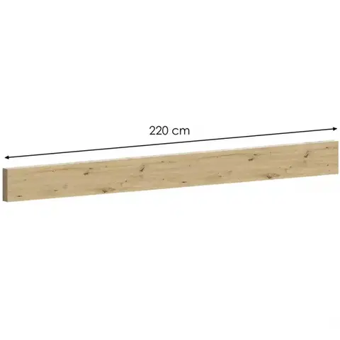 Sokle Lišta 220cm artisan