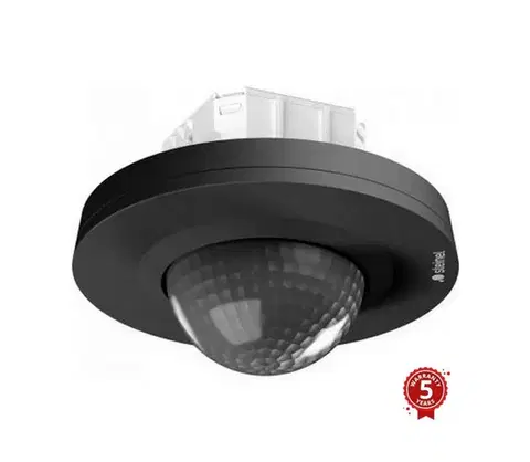 LED osvetlenie Steinel 088262 - Senzor pohybu PD-24 ECO DALI-2 360° čierna 088262