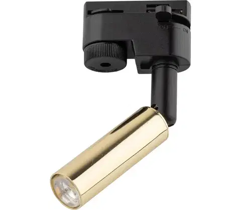 Svietidlá  LED Bodové svietidlo do lištového systému LAGOS 1xG9/3W/230V zlatá/čierna 6616