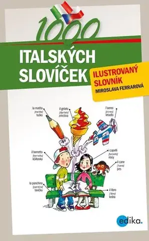Učebnice a príručky 1000 italských slovíček - Miroslava Ferrarová
