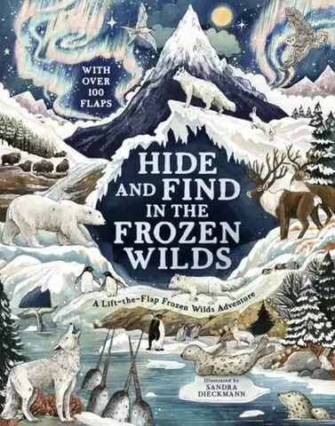 Leporelá, krabičky, puzzle knihy Hide and Find in the Frozen Wilds - Scholastic