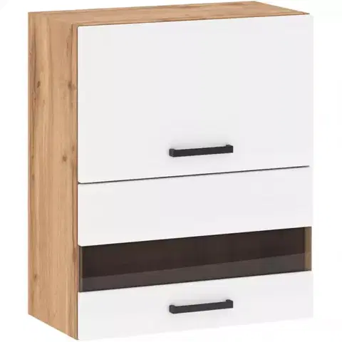Kuchynské skrinky visiace Kuchynská skrinka Sofia G60 2D sklo