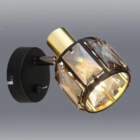 Moderné lampy do obývačky Nástenné bodové svietidlo  54357-1B K