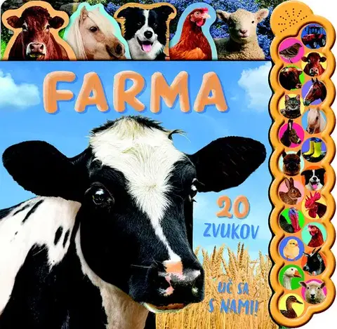 Zvukové knihy Farma 20 zvukov Uč sa s nami!