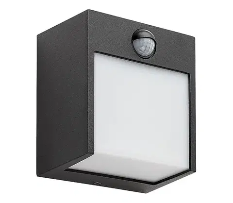 Svietidlá Rabalux 7478-LED Vonkajšie nástenné svietidlo so senzorom BALIMO LED/12W/230V IP44 7478