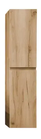 Kúpeľňový nábytok Kúpeľňová skrinka vysoká SAT B-WAY 30x133x35 cm dub mat BWAY35OAK BWAY35OAK