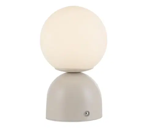 Lampy Schöner Wohnen 19218-39 - LED stmievateľná stolná lampa RUDI LED/1,2W/5V šedá 19218-39