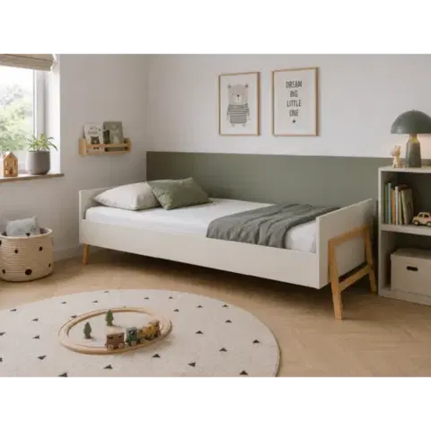 Postele ArtBel Detská posteľ LOTTA | béžová 90 x 200 cm