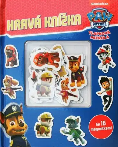 3D, magnetické, priestorové knihy Tlapková patrola: Hravá knížka - Kolektív autorov,Kolektív autorov