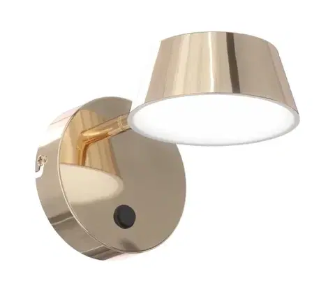 Svietidlá Open Design OR86539 - LED nástenné svietidlo TIMO LED/6W/230V 3000/4500/6500K mosadz OR86539