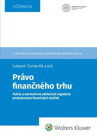 Obchodné právo Právo finančného trhu, 2. vydanie - Kolektív autorov