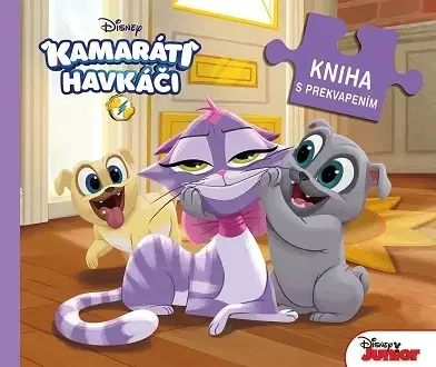 Leporelá, krabičky, puzzle knihy Kamaráti havkáči - Kniha s prekvapením