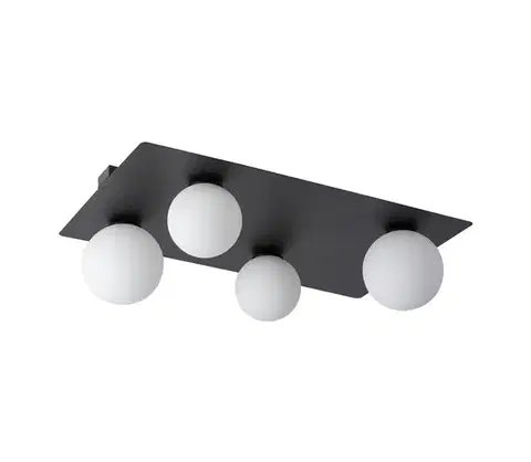 Svietidlá  Stropné svietidlo ARGON 4xG9/12W/230V čierna 33282