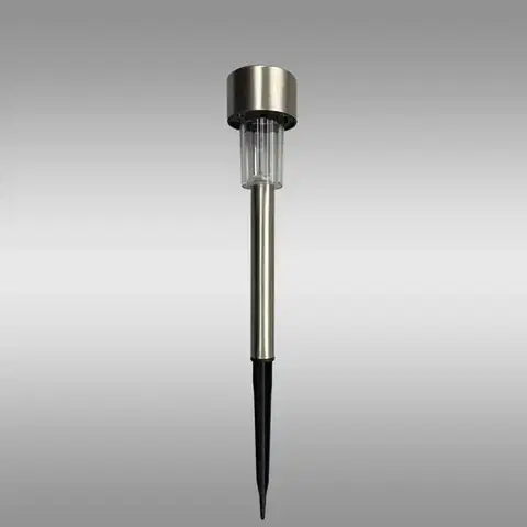 Solárne dekoračné lampy Solárna lampa PIN INOX EKO0594