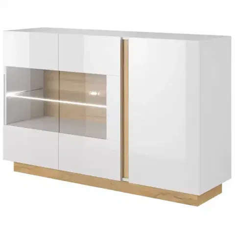 Sektorový nábytok Komoda 138W Arco E dub grandson