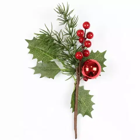 Vianočné dekorácie – do vnútra Halúzka - ozdoba 26cm 44066