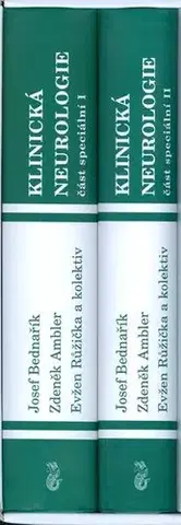Medicína - ostatné Klinická neurologie - speciálni část I,II - Josef Bednařík,Kolektív autorov