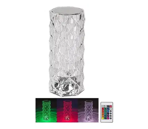 Lampy Rabalux 76015 - LED RGB Stolná nabíjacia lampa SIGGY LED/1,5W/3,7V 76015