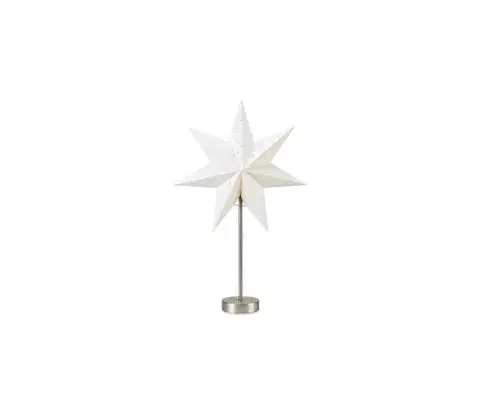 Vianočné dekorácie Markslöjd 705896 - LED Vianočná dekorácia MATHILDA LED/0,12W/3xAA biela 705896