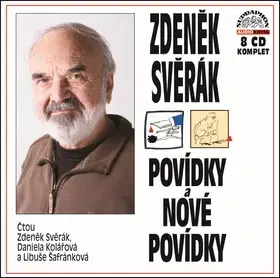 Svetová beletria Povídky a Nové povídky Komplet 8 CD - audiokniha - Zdeněk Svěrák