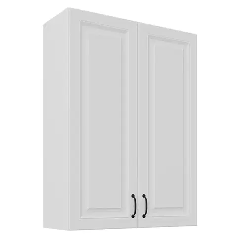 Kuchynské skrinky visiace Skrinka do kuchyne Stilo biely matná/biely 80G-108 2F