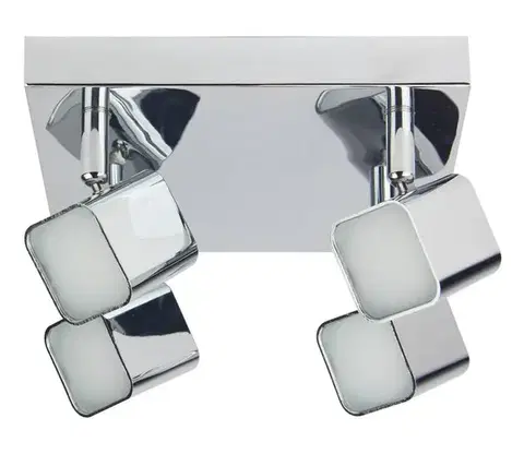 Stropná svetla LED stropné svietidlo 4x4W chróm 20cm FORMA