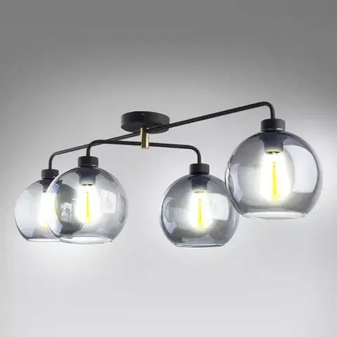 Lampy nad stôl do jedálne Luster Bari 4021 Graphite Lw4