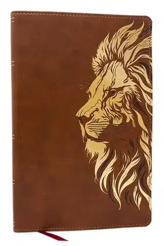 Náboženstvo NKJV, Personal Size New Testament, Tan Leathersoft, Red Letter, Comfort Print - Thomas Nelson