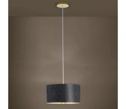 Svietidlá Eglo 39224 - Závesný luster na lane DOLORITA 3xE27/60W/230V 39224
