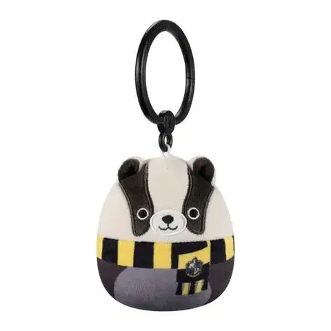 Plyšové a textilné zvieratká SQUISHMALLOWS Kľúčenka Harry Potter – Bifľomorský jazvec
