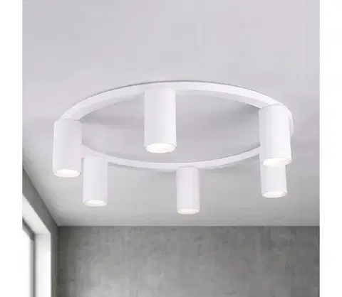 Svietidlá BRILAGI - Stropné svietidlo SELE 6xGU10/30W/230V biela WO-SELEP-C05-WHT-OEM