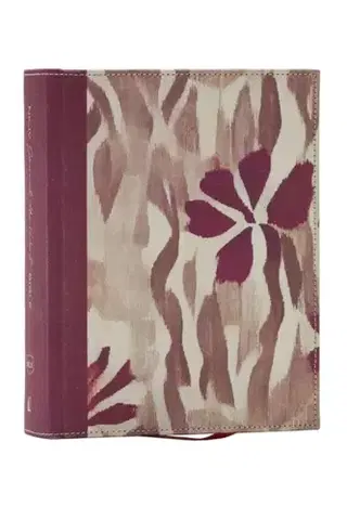 Náboženstvo NKJV, Journal the Word Reference Bible: Let Scripture Explain Scripture. Reflect on What You Learn (Cloth over board, Red Letter, Comfort Print) - Thomas Nelson