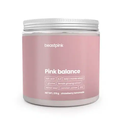 Ostatné špeciálne doplnky výživy BeastPink Pink Balance jahodová limonáda