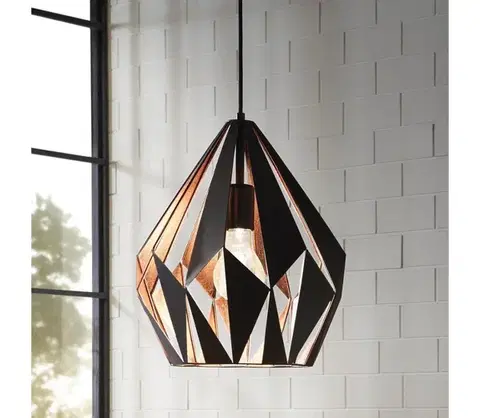 Svietidlá Eglo 49254 - Luster VINTAGE 1xE27/60W/230V 49254
