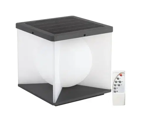 LED osvetlenie  LED solárne nástenné svietidlo LED/8W/3,7V IP65 3000K 23352