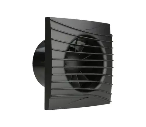 Ventilátory Dalap 41096ZW - Axiálny látor s časovačom 125 DARK ZW 10W/230V 41096ZW