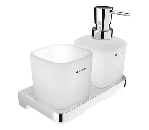 Svietidlá NIMCO MA 2905831C-26 - Nástenný dávkovač mydla a stojan na kefky MAYA 320 ml MA 2905831C-26