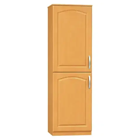Kuchynské dolné skrinky KONDELA Lora MDF New S60LO L potravinová skriňa jelša