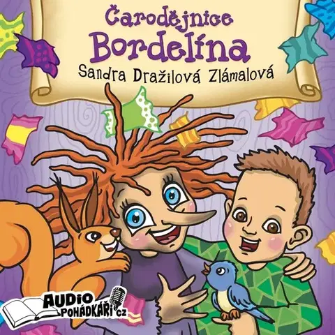 Rozprávky Bambook a Dražilová Zlámalová Sandra Čarodějnice Bordelína